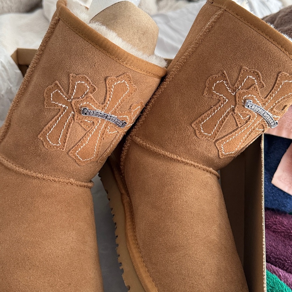 Chrome heart Ugg boots